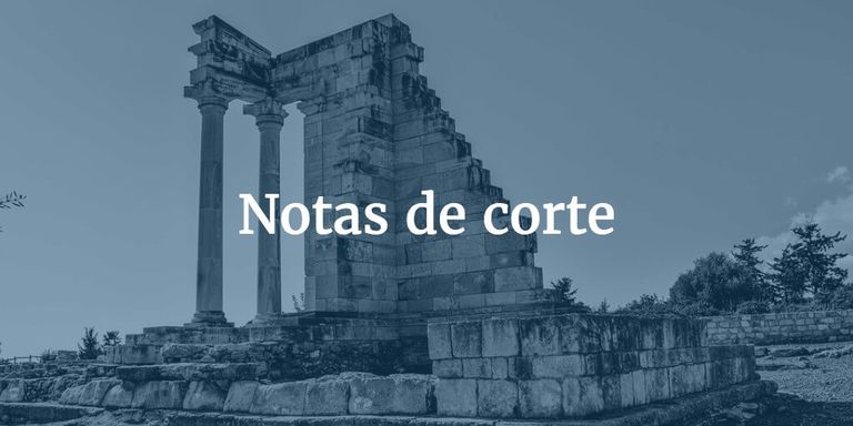 Notas de Corte de Arqueología 2017