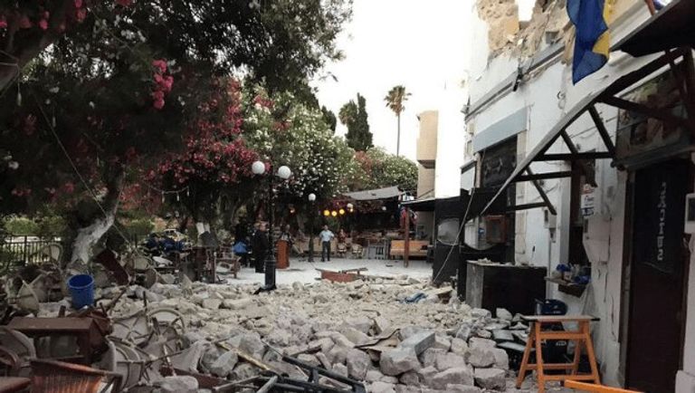 Un terremoto de 6,7 grados provoca dos muertos y más de cien heridos en la isla griega de Kos