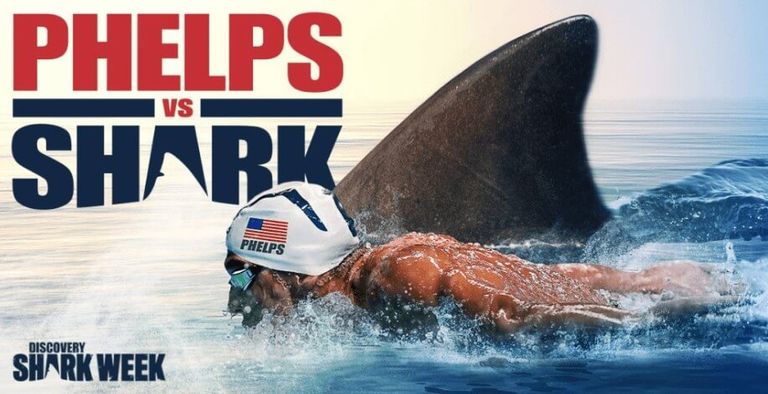 Phelps pierde su duelo contra un tiburón blanco “por la supremacía del océano”