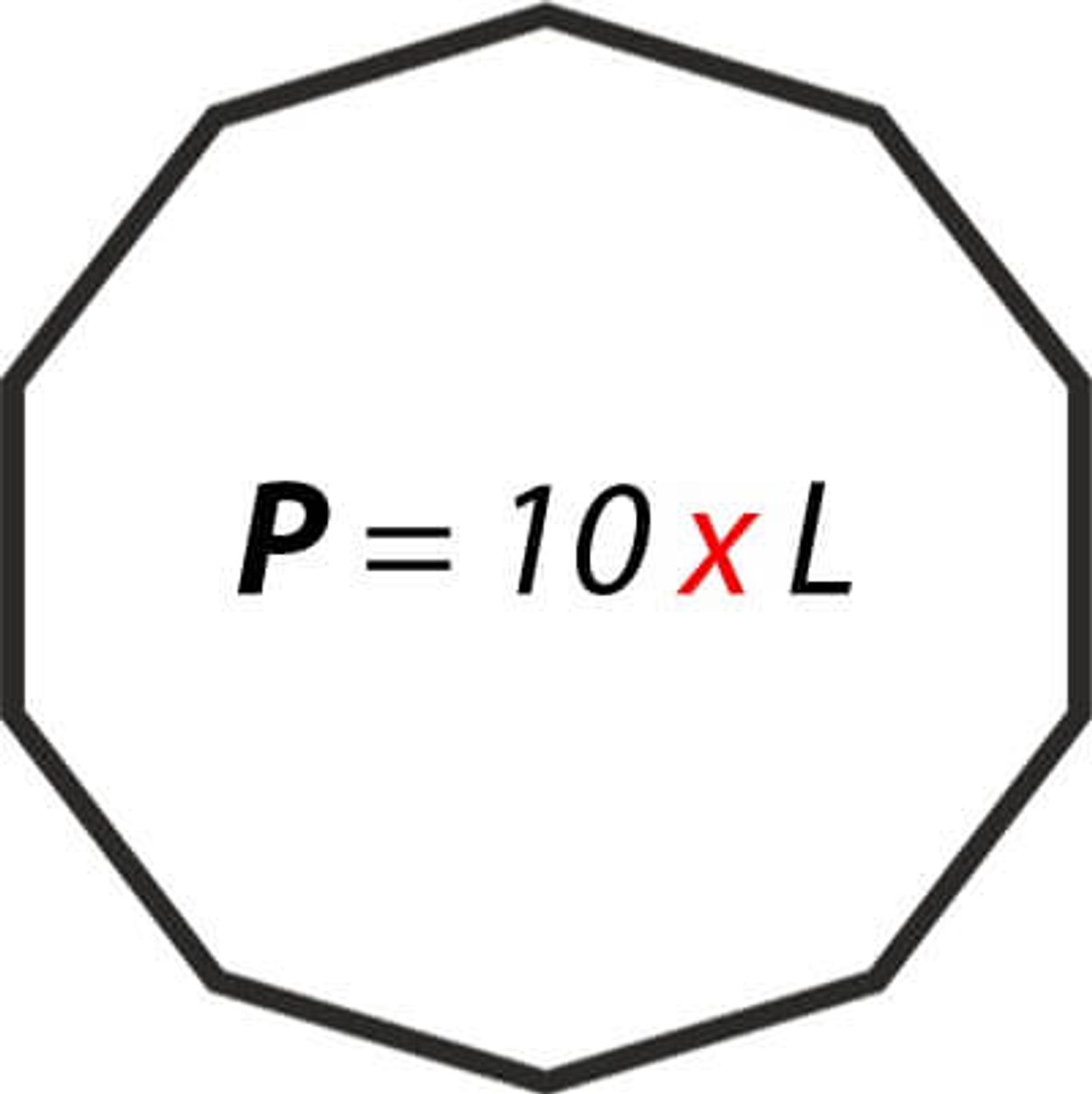 El decágono, la figura geométrica de 10 lados pasalo.es