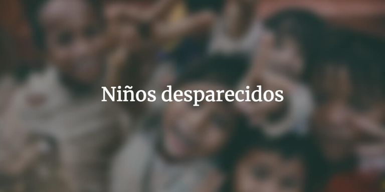 Niños desaparecidos en España en 2019